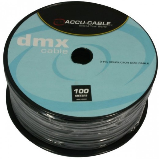  ADJ AC-DMX3/100R cable Roll 3Pin