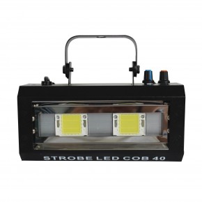 STROBE LED COB 40 , power lighting , stroboscope , led , music and lights ,reims 
