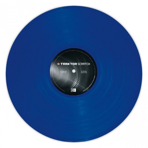 Traktor Vinyl Blue MKII